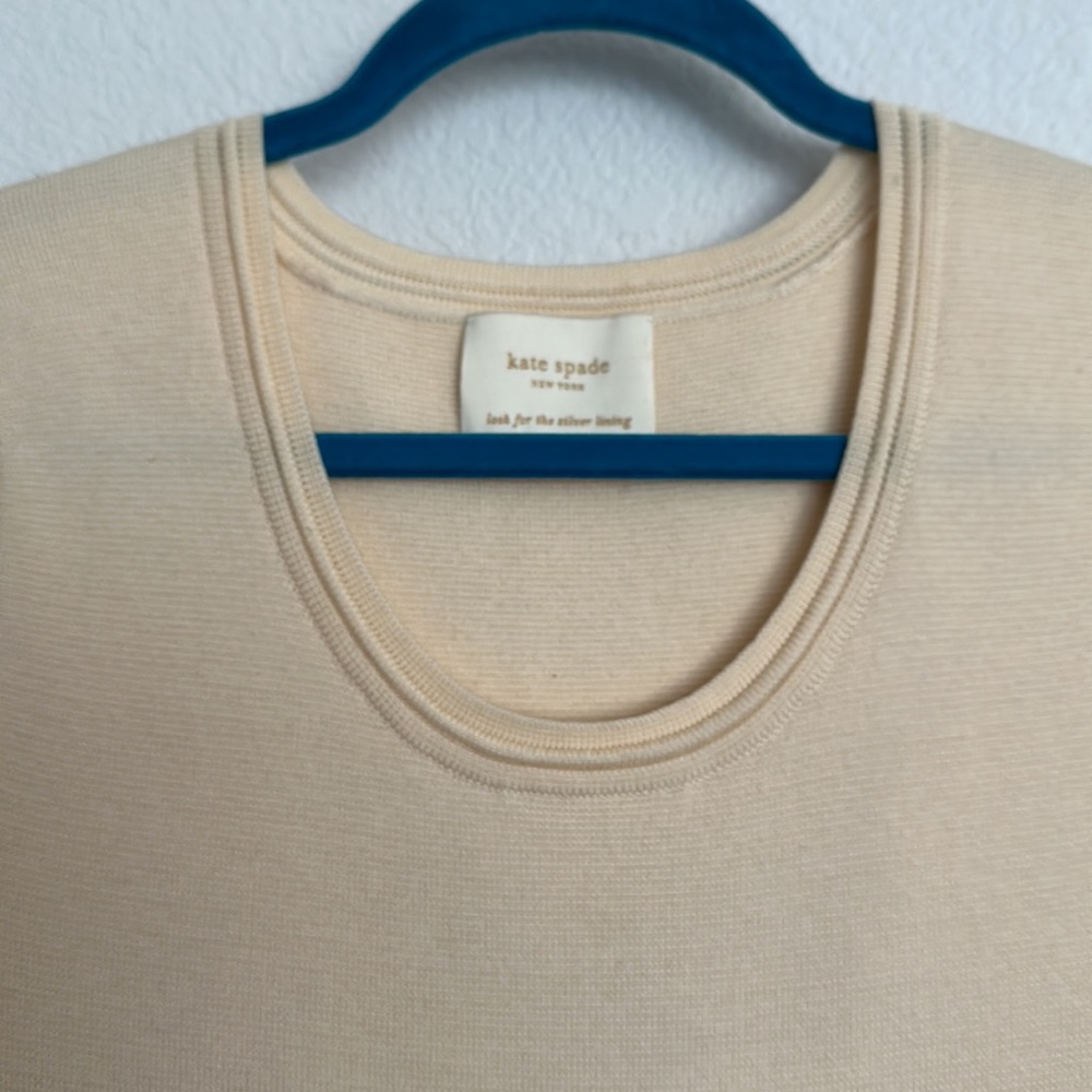 Kate Spade Beige and Black Mini Dress - Picture 3 of 13